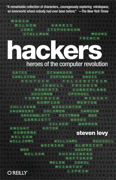 Cover of Hackers: Heroes of the Computer Revolution