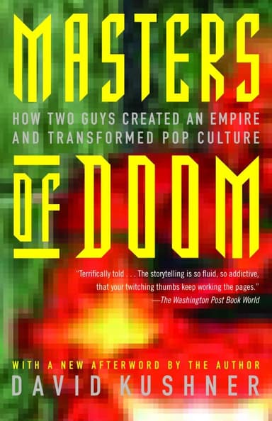 Cover of Masters of Doom: How Two Guys Created an Empire and Transformed Pop Culture