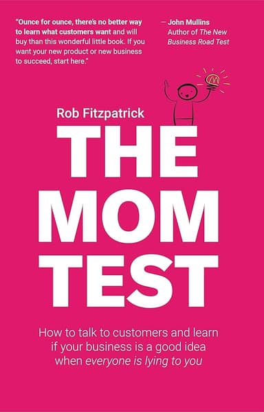 Cover of The Mom Test