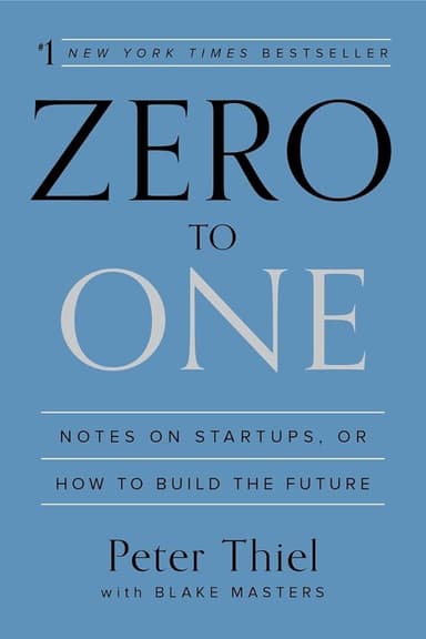 Cover of Zero to One